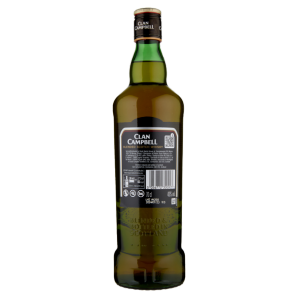 Clan Campbell the Noble Blended Scotch Whisky 70 cl