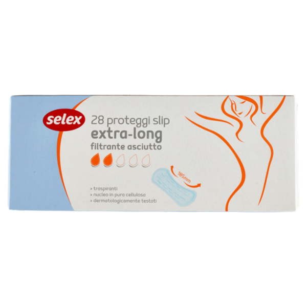 Selex Proteggi Slip Extra Long 28 pezzi