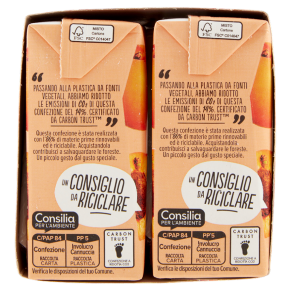 Consilia Succo e Polpa di Albicocca 6x200 ml