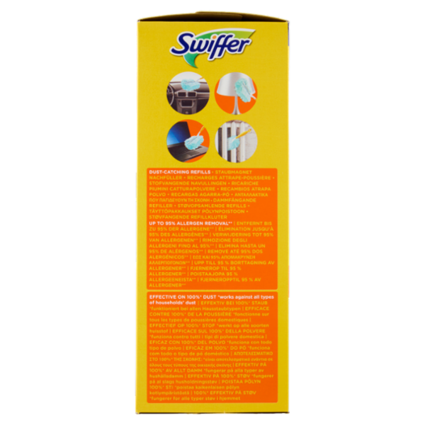 Swiffer Duster Cattura Polvere Clean & Fresh - Ricarica 9 Piumini per spolverare