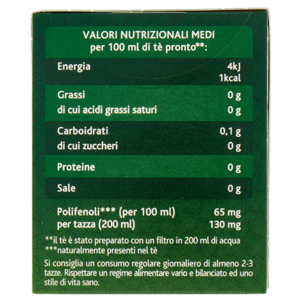 Sir Winston Tea Tè Verde Limone 20 x 1,75 g