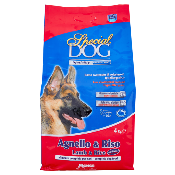 Special Dog Speciality Premium Quality Agnello & Riso 4 kg