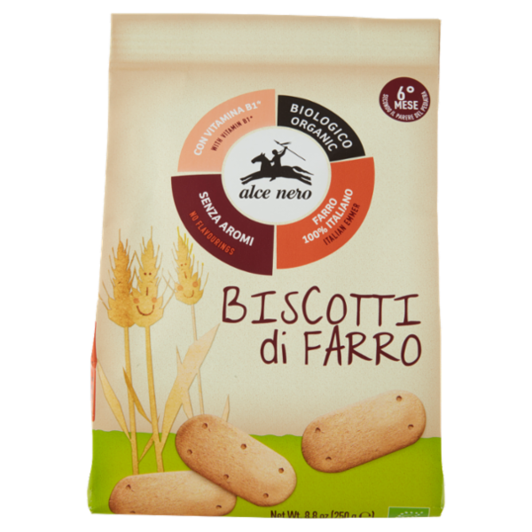 alce nero Biscotti di Farro 250 g