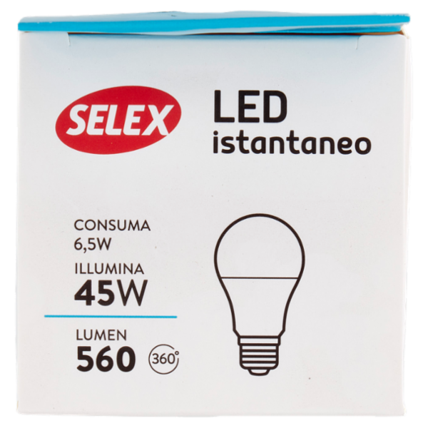 Selex Lampadina Led SMD Goccia E27 7W
