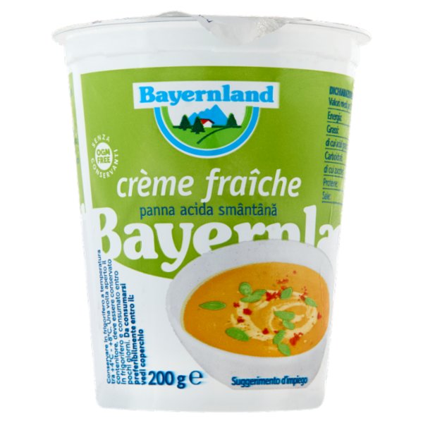 Bayernland crème fraîche panna acida 200 g
