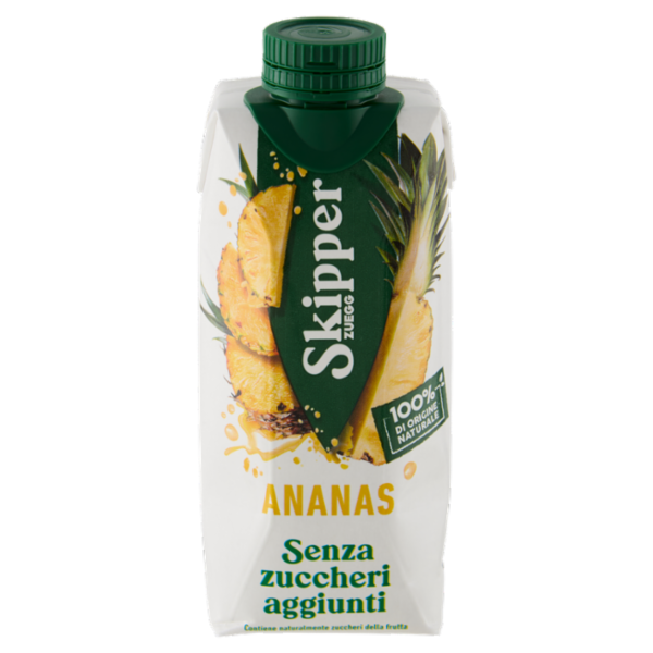 Zuegg Skipper Ananas Senza zuccheri aggiunti 330 ml