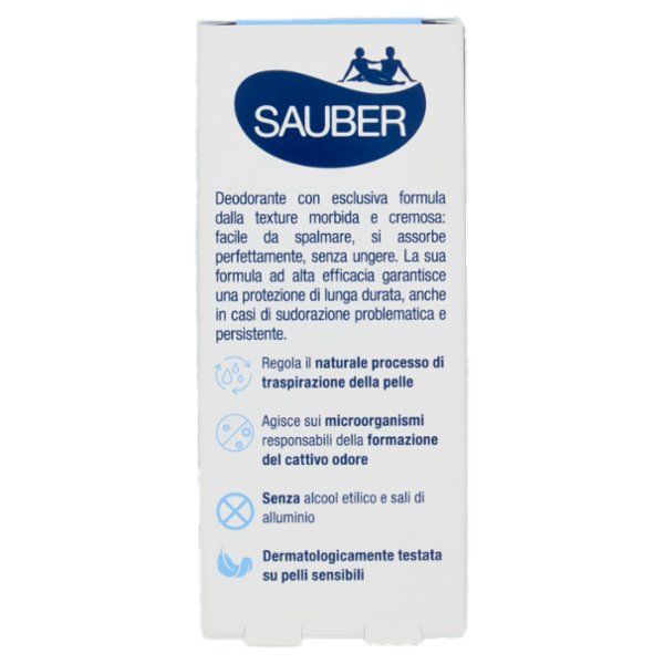 Sauber DeoCare pelli sensibili Crema deodorante 35 ml