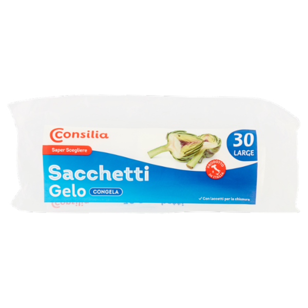 Consilia Saper Scegliere Sacchetti Gelo Large cm 40x50 30 pz