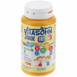 Vitasohn Junior Integratori Caramelle Fruttine 60Pezzi