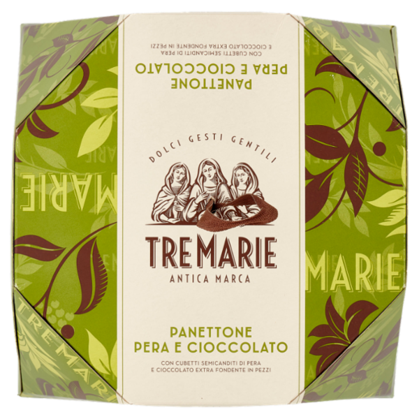 Tre Marie Panettone Pera e Cioccolato 930 g