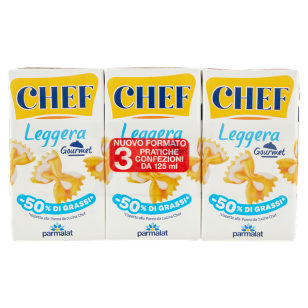 Chef Leggera Gourmet 3 x 125 ml