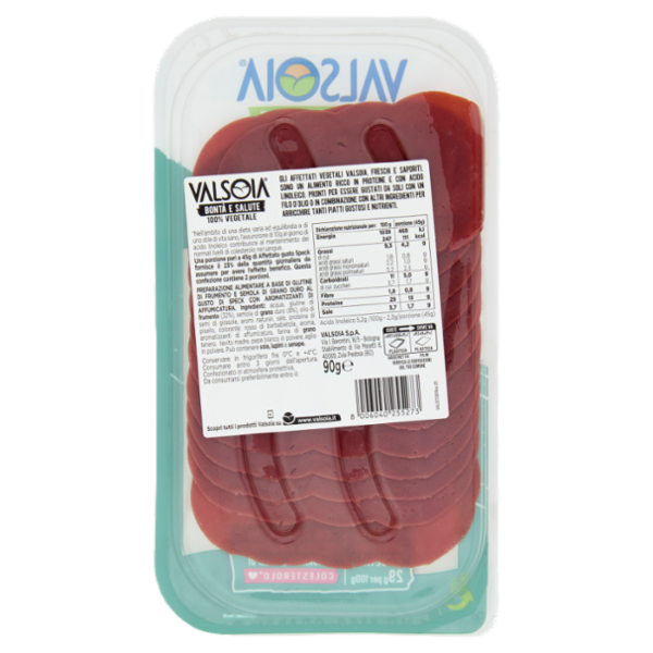 Valsoia Bontà e Salute Affettato Gusto Speck 90 g