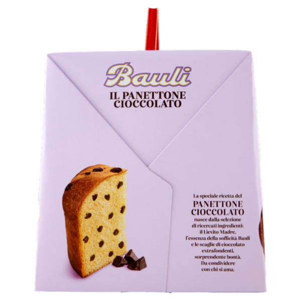 Bauli il Panettone Cioccolato con Scaglie di Cioccolato 750 g
