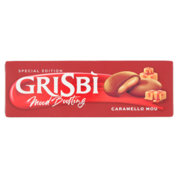 Grisbì Mood Boosting Caramello Mou 9 x 12,5 g
