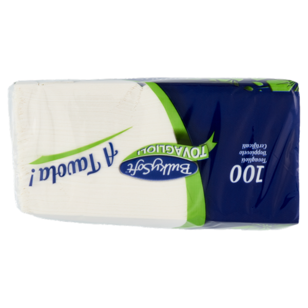 BulkySoft Tovaglioli Doppiovelo A Tavola! 100 pz
