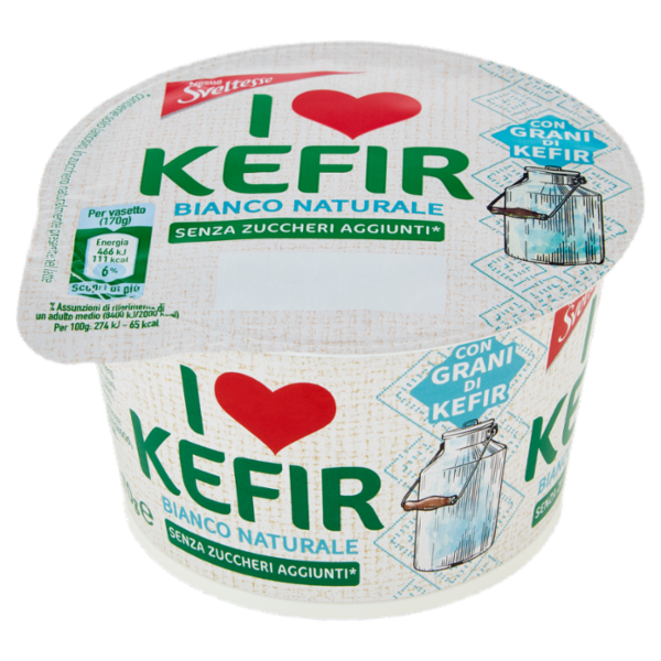 SVELTESSE I love Kefir Pot Bianco Naturale 1x170g