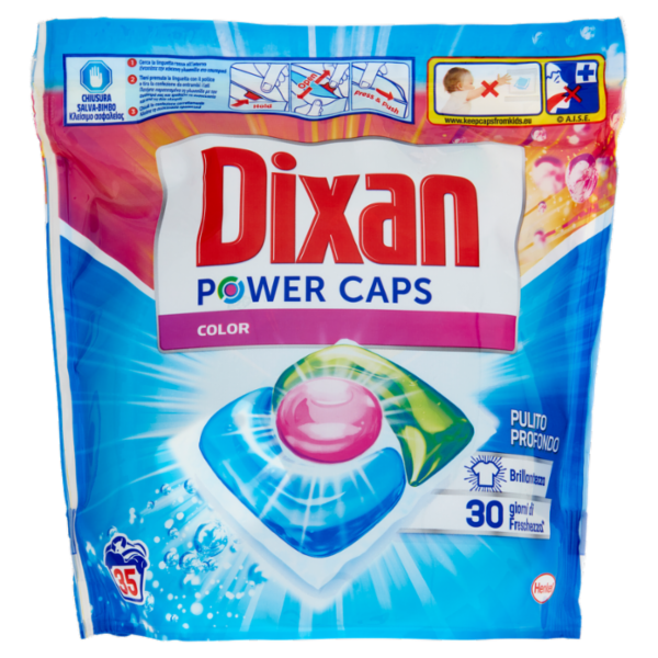 DIXAN Power Caps Color 35pz (490g)