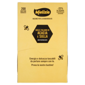 Mielizia Miele Italiano Di Acacia e Sulla 200 x 5 g