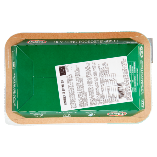 Fileni Bio Hamburger di Bovino Bio 0,180 Kg