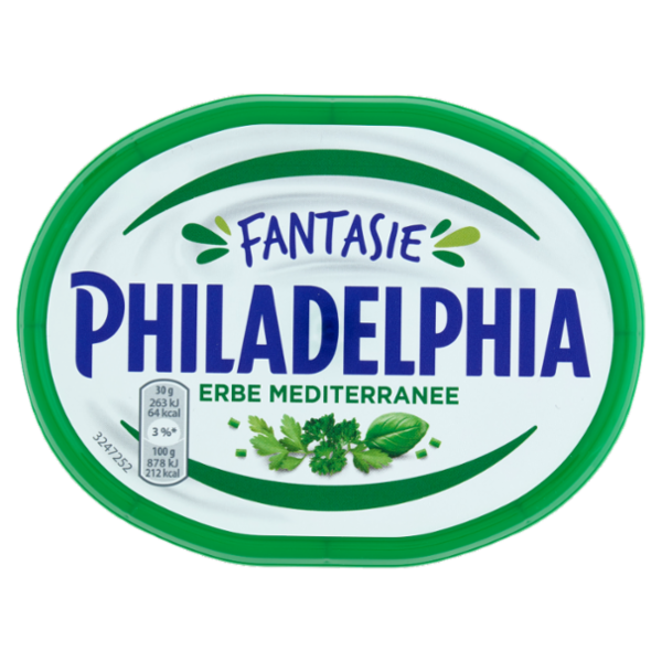 Philadelphia formaggio fresco spalmabile alle Erbe Mediterranee - 150g