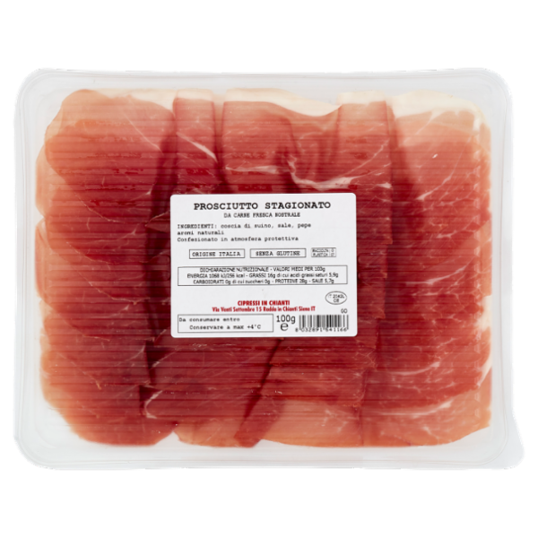 Cipressi in Chianti Prosciutto Crudo stagionato 100 g