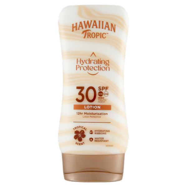 Hawaiian Tropic Hydrating Protection Lotion SPF 30 High 180 mL
