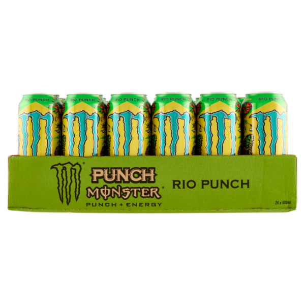 Monster Rio Punch Can 24 x 500 ml