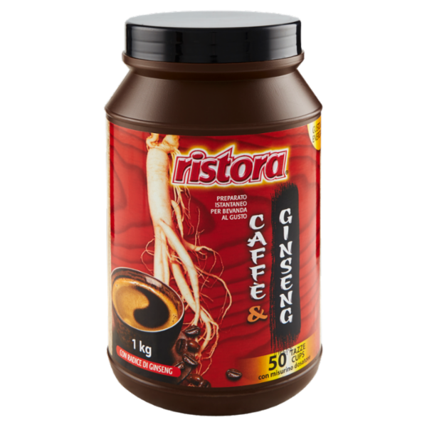 ristora Preparato Istantaneo per Bevanda al Gusto Caffè & Ginseng 1 kg