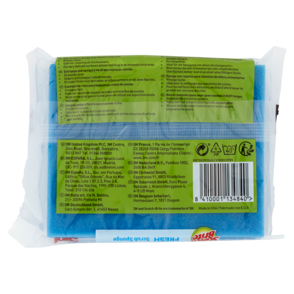 Scotch-Brite Fresh Scrub Sponge 2 pz