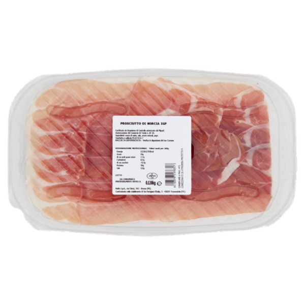 Assaggi e paesaggi Prosciutto di Norcia IGP 120 g
