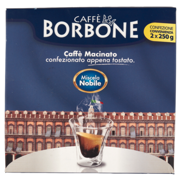 Caffè Borbone Miscela Nobile Caffè Macinato 2 x 250 g