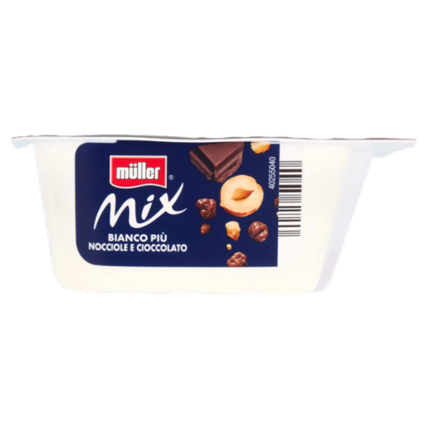 müller Mix Yogurt Bianco Più Nocciole e Cioccolato 150 g