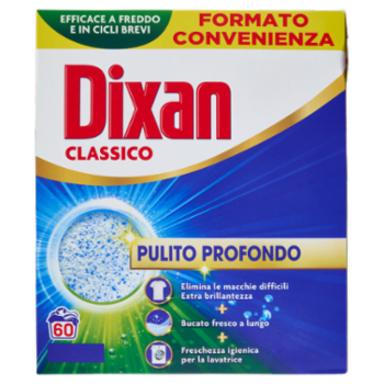 DIXAN Polvere Classico 60 Lavaggi 3,300 Kg