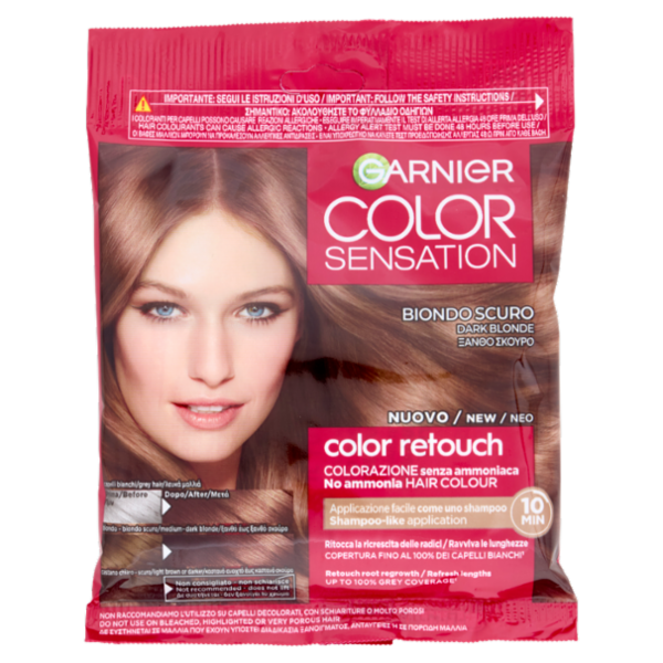 Garnier Color Sensation color retouch Colorazione senza ammoniaca Biondo Scuro