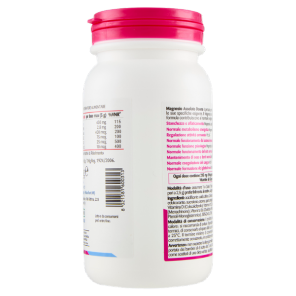 Matt Divisione Pharma Magnesio Assoluto Donna 150 g