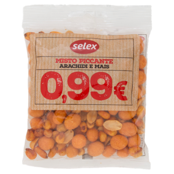 Selex Mix Piccante Frutta Secca Sgusciata 100 g