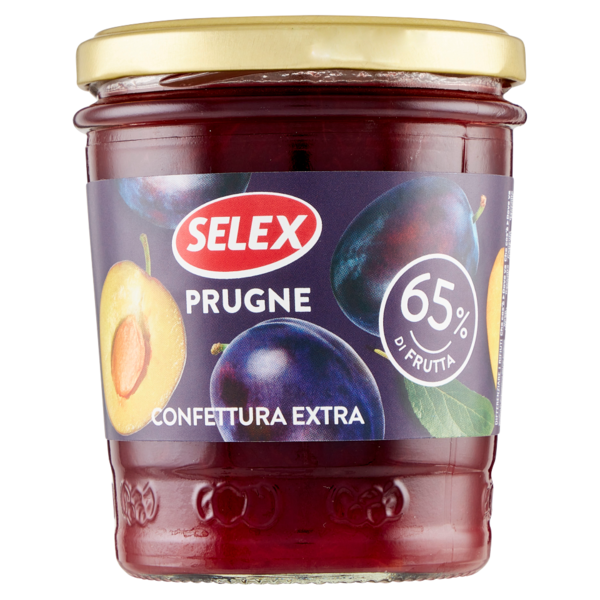 Selex Confettura Extra di Prugne 330 g