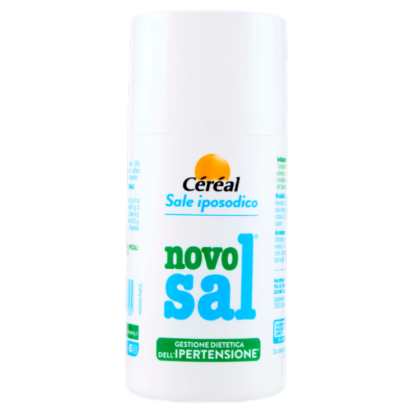 Céréal Novosal Sale iposodico da cucina, gestione dietetica dell'ipertensione - 200 g