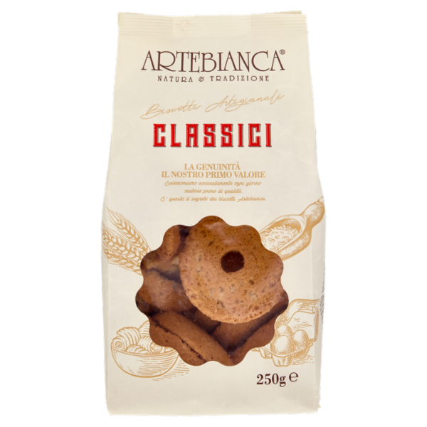 Artebianca Biscotti Artigianali Classici 250 g