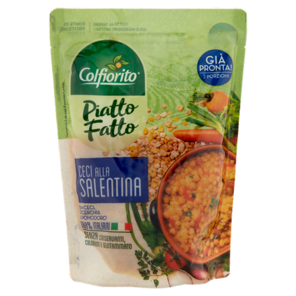 Colfiorito Piatto Fatto Ceci alla Salentina 420 g