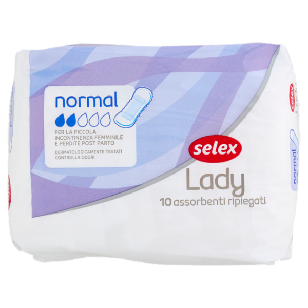 Selex Assorbenti Lady Normal Ripiegati 10 pezzi