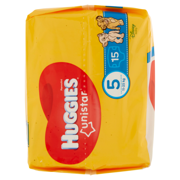 Huggies unistar Pannolini 5 11-25 Kg 15 pz