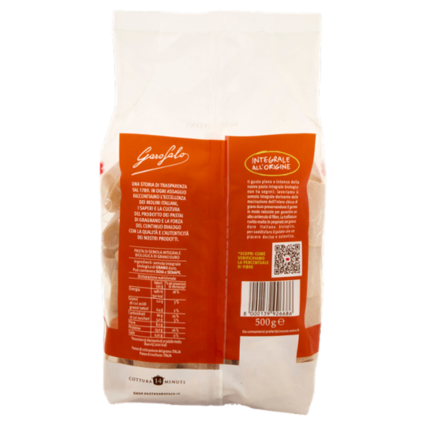 Garofalo Integrale Bio Schiaffoni 5-83 500 g