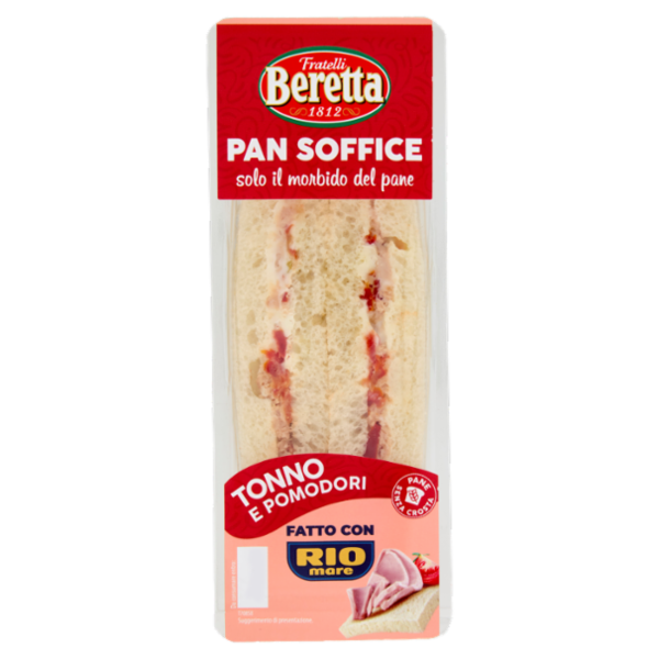 Fratelli Beretta Pan Soffice Tonno e Pomodori 130 g