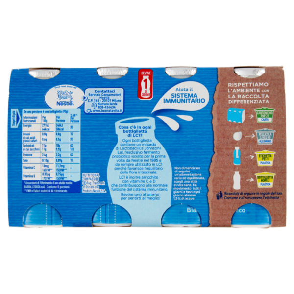 NESTLÉ LC1 con Probiotico Bianco 8 x 90 g