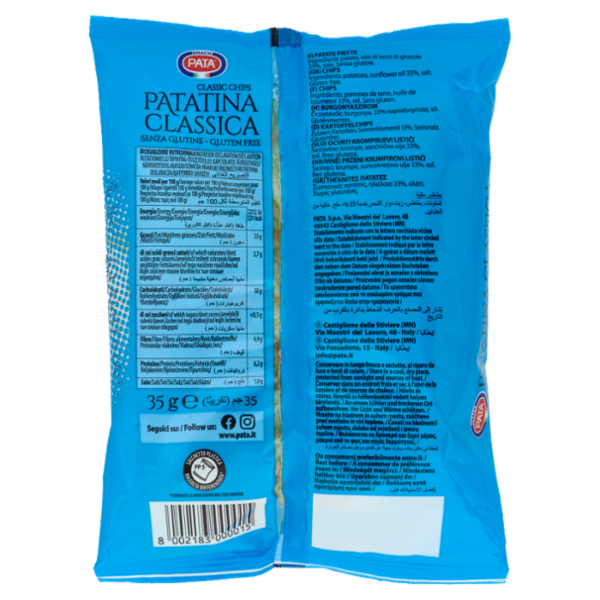 Pata Patatina Classica 35 g