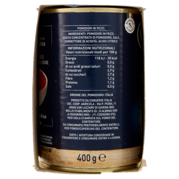 Cirio Polpa Rustica in Corposi Pezzi 2 x 400 g