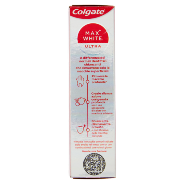 Colgate dentifricio sbiancante Max White Ultra Active Foam 50 ml