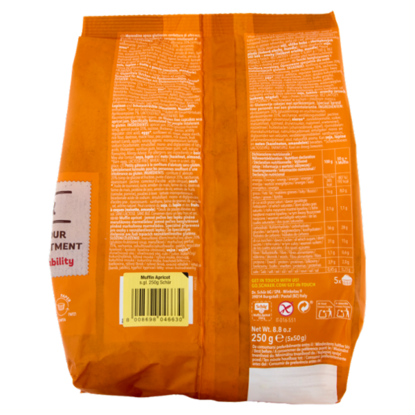 Schär Muffin Apricot 5 x 50 g