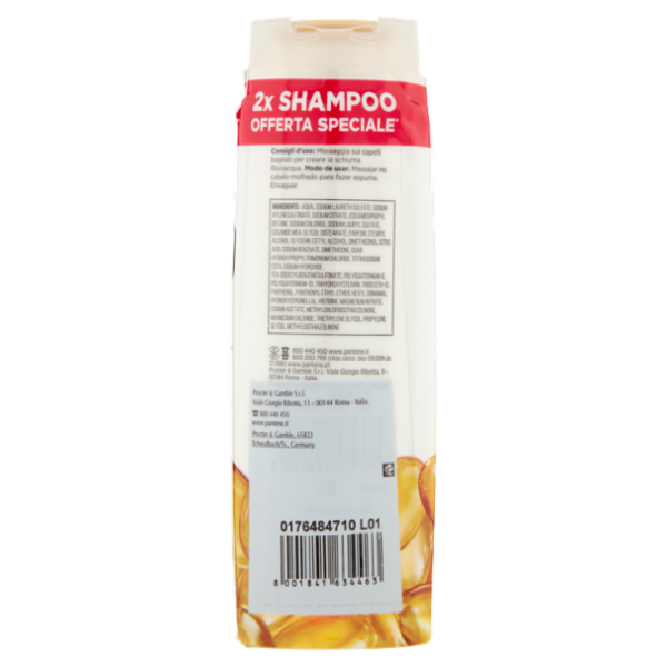 Pantene Pro-V Shampoo Ricci Perfetti 2x225 ml